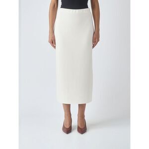 Meimeij Women Meimeij High-Waisted Midi Pencil Skirt With Rear Slit